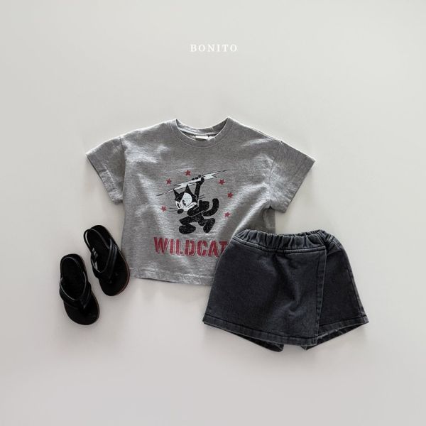 WILDCAT黑貓短TEE｜2COLORS 