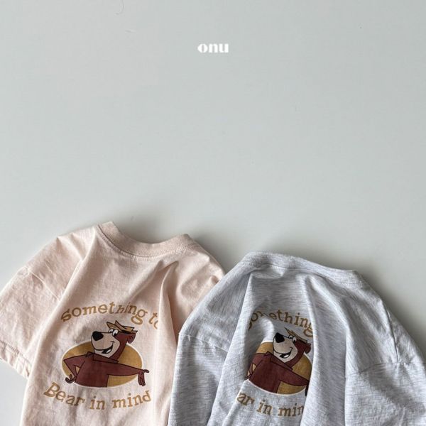 Bear in mind短TEE｜2COLORS 