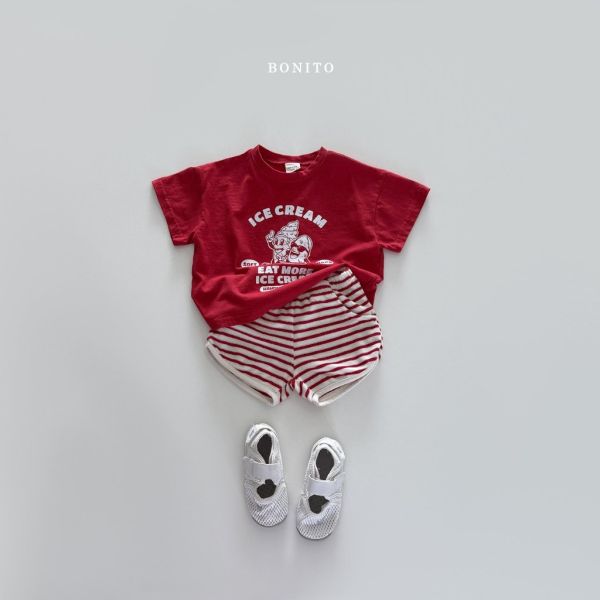 EAT MORE ICE CREAM短TEE｜3COLORS 