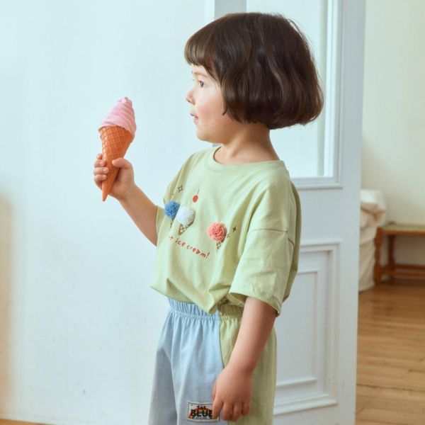 1STBLUE｜冰淇淋短TEE 