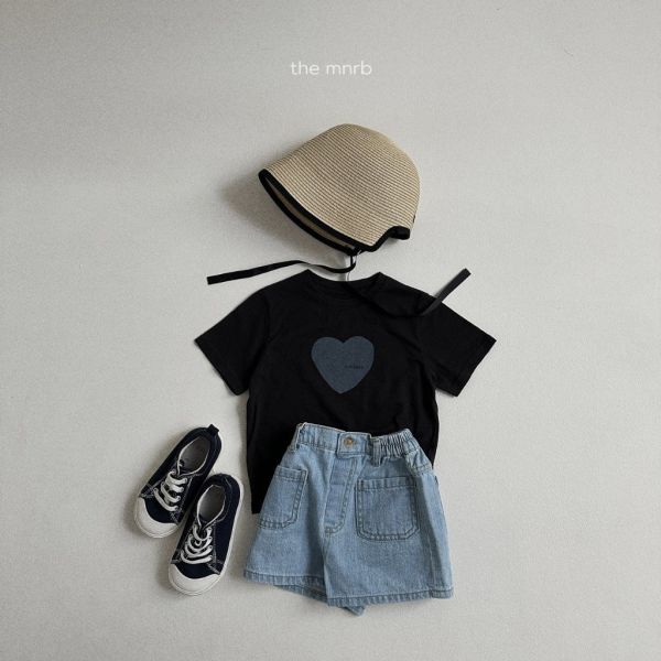 mnrb愛心短TEE｜3COLORS 