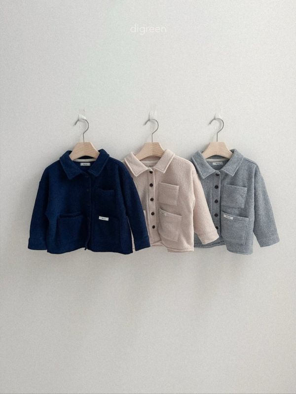 保暖開釦外套｜3COLORS 