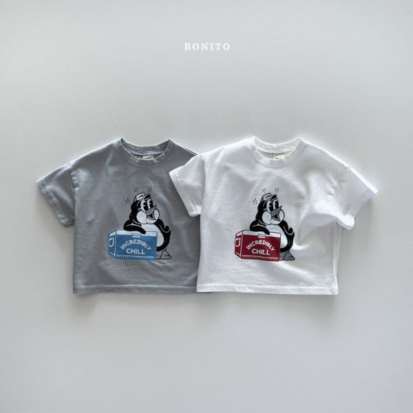 胖胖企鵝短TEE｜2COLORS 