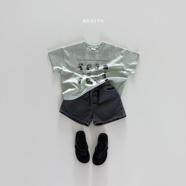 小黑貓塗鴉短TEE｜3COLORS 