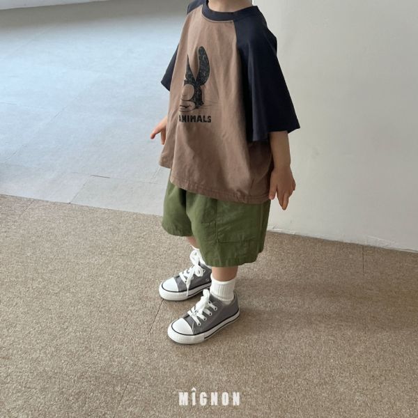 工裝口袋短褲｜2COLORS 