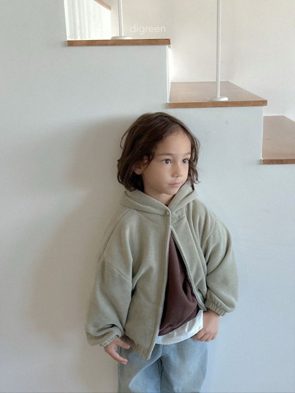 加絨連帽休閒外套｜3COLORS 