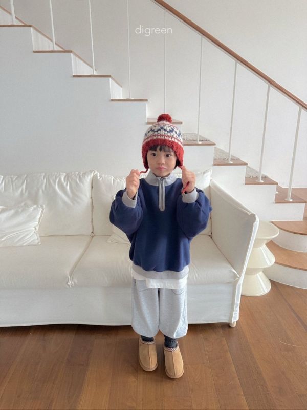 明線車縫舒適棉褲｜3COLORS 