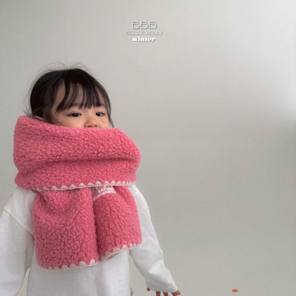 羊咩咩柔軟圍巾｜4COLORS 