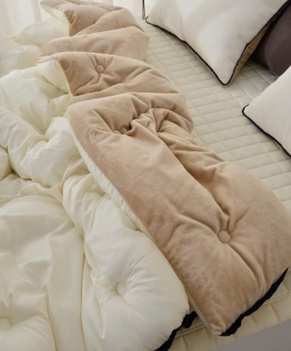 韓國製 素面100%天絲莫代爾單面細絨冬被｜4COLORS 