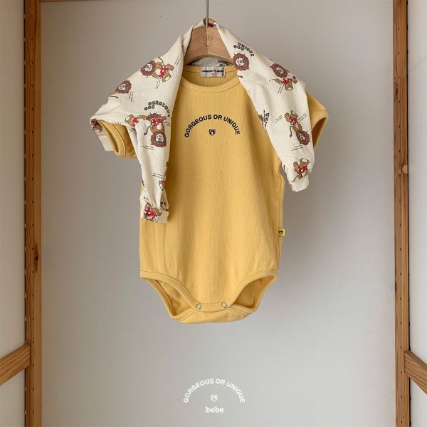 BeBeღ GOU品牌包屁連身衣｜2COLORS 