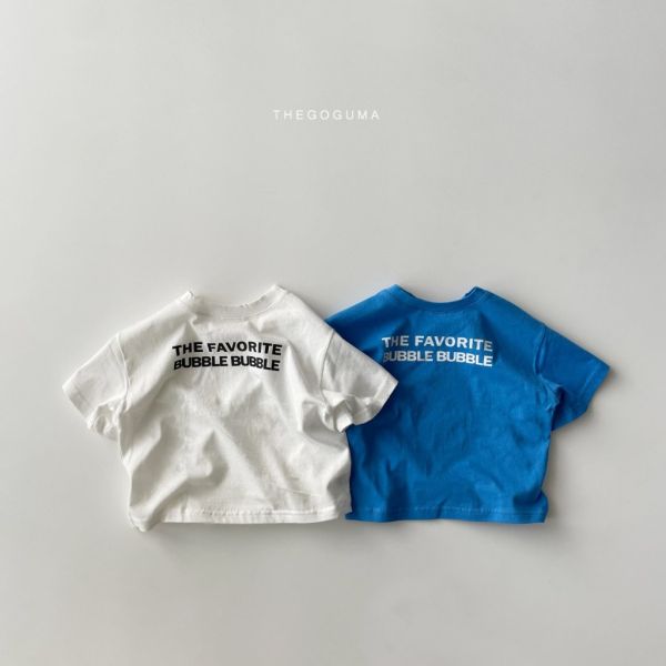 字母短袖圓領TEE｜2COLORS 