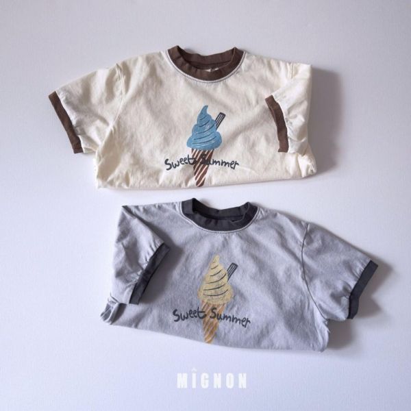 MIGNON｜冰淇淋短TEE 