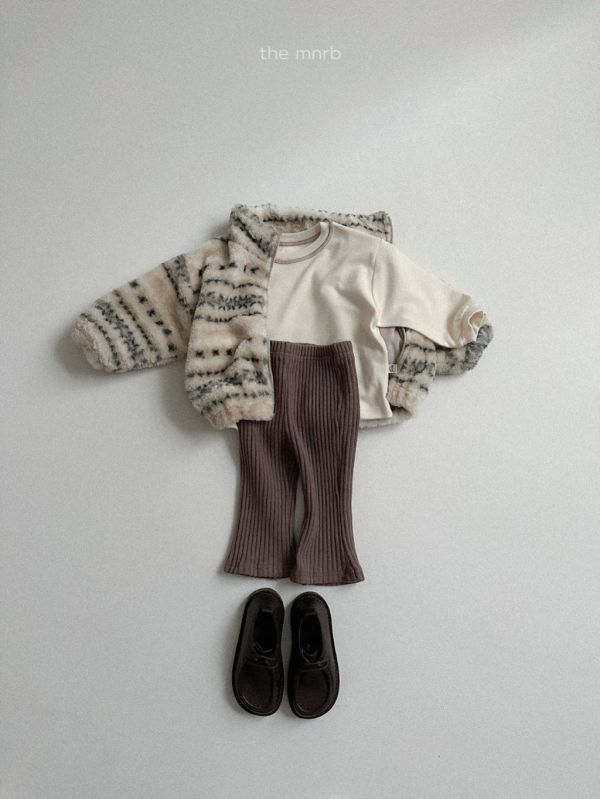 時髦微喇針織褲｜3COLORS 