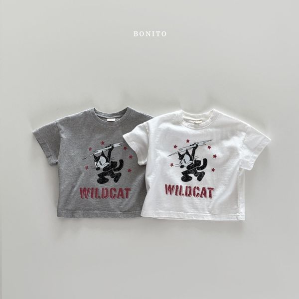 WILDCAT黑貓短TEE｜2COLORS 