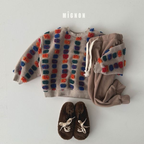 彩色方塊衛衣｜1COLOR 