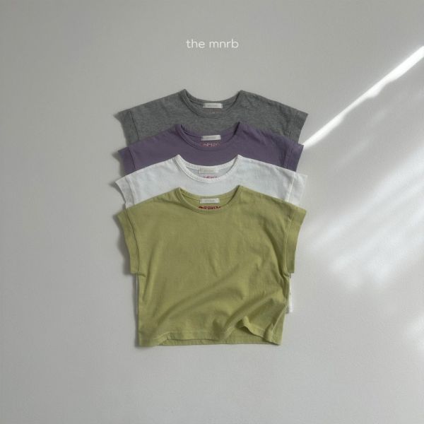 MNRB削尖短TEE｜4COLORS 