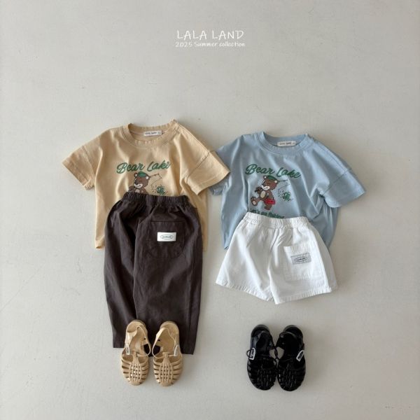 Bear Lake塗鴉短TEE｜2COLORS 