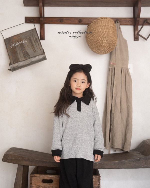 翻領開釦衛衣｜2COLORS 