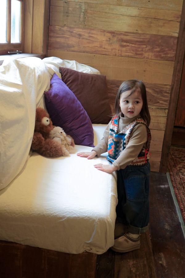 圖騰編織背心｜2COLORS 