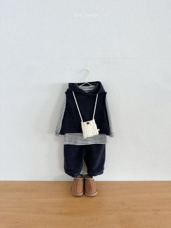 連帽刷毛背心｜2COLORS 