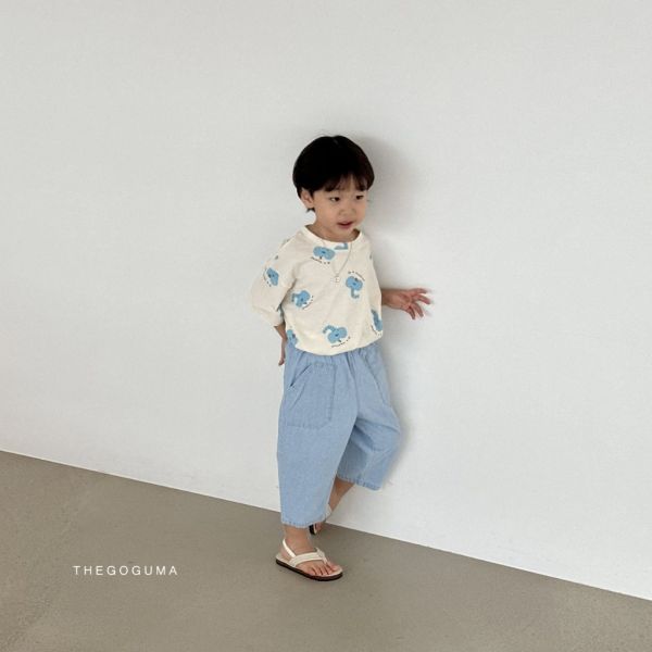 夏季薄透口袋長褲｜3COLORS 