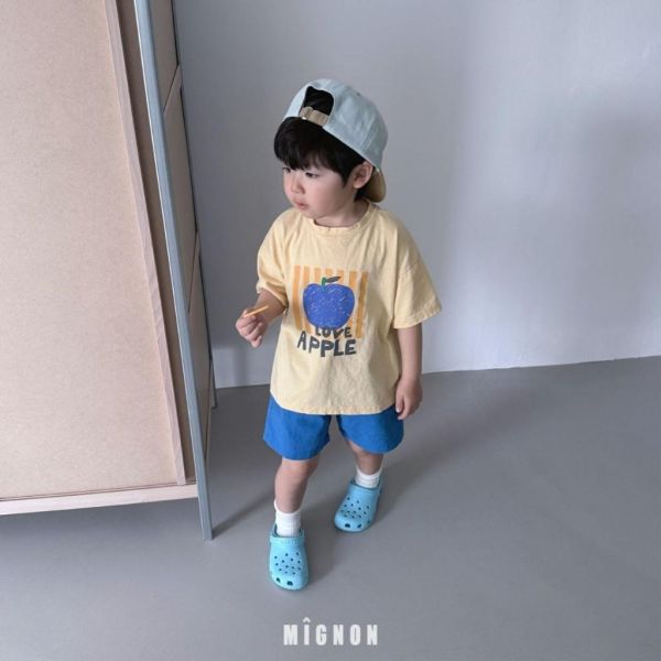 MIGNON｜蘋果短TEE 