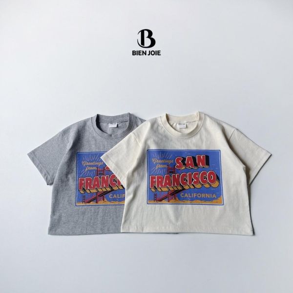 BIENJOIE ｜美式風格短TEE 