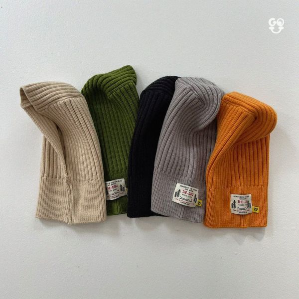 針織連帽圍脖｜5COLORS 