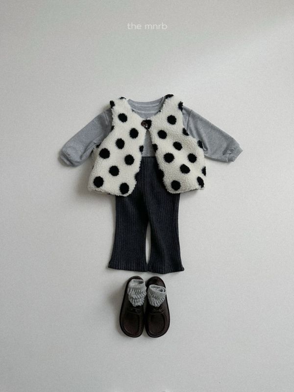 羊羔毛QQ背心｜2COLORS 