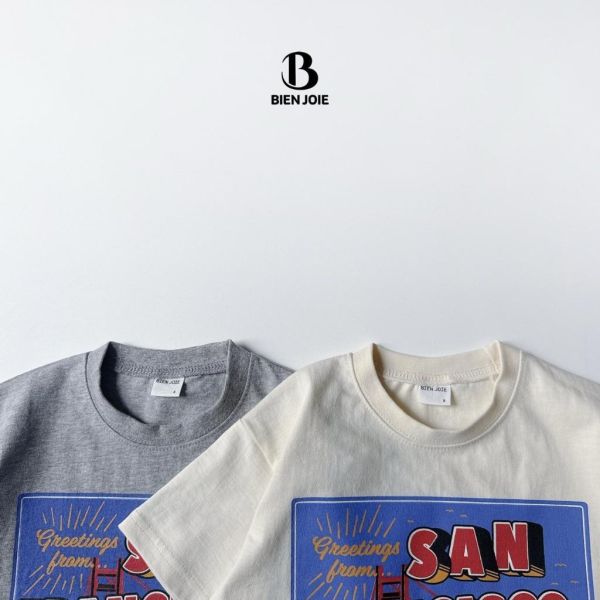 BIENJOIE ｜美式風格短TEE 