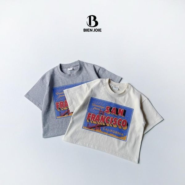 BIENJOIE ｜美式風格短TEE 