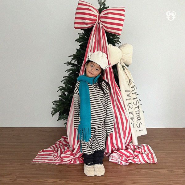 拼色條紋衛褲｜4COLORS 