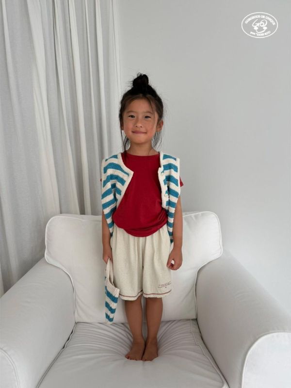 GOU｜修身彈力短TEE 