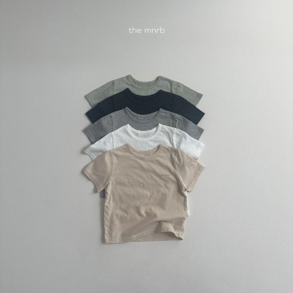 THE MNRB基礎短TEE｜5COLORS 