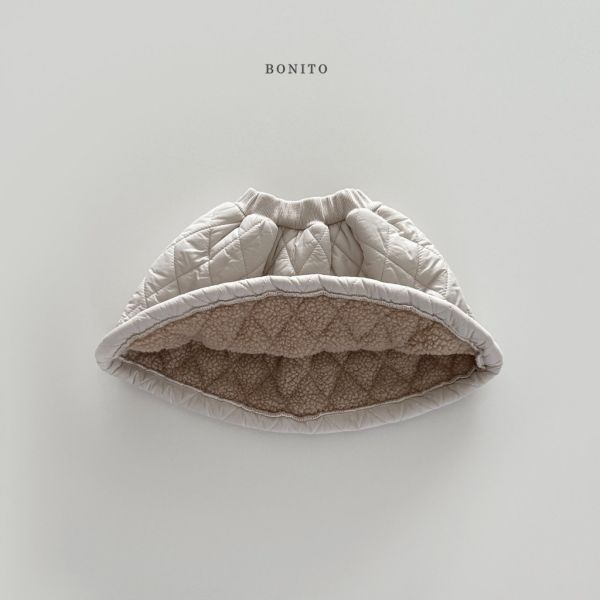 縫衍小裙子(內裏刷毛)｜3COLORS 