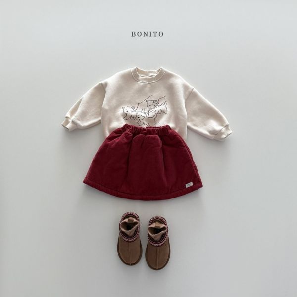 燈芯絨小裙子｜2COLORS 