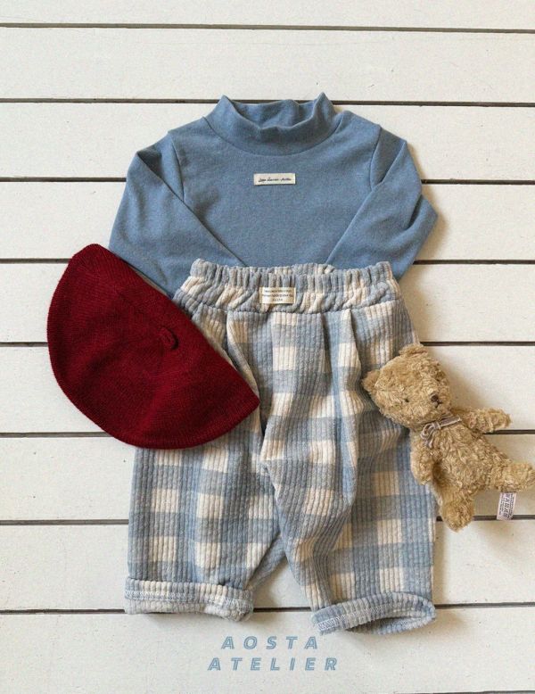 燈芯絨日常鬆緊褲｜8COLORS 