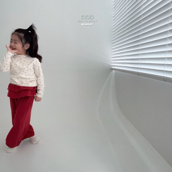 可拆式雙層綁帶長褲｜2COLORS 