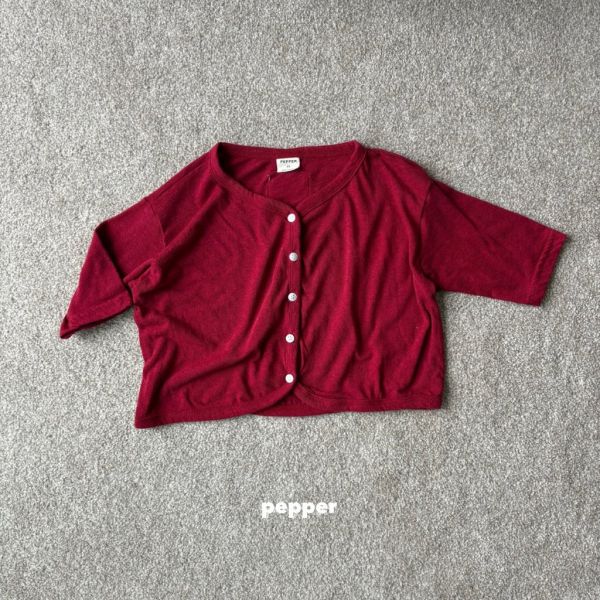 後標籤開釦小外套｜3COLORS 