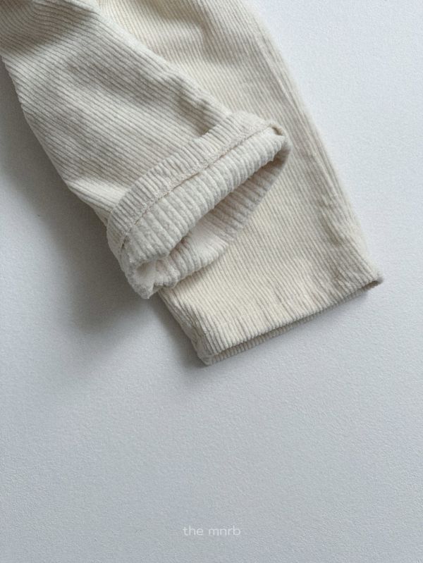 花苞燈芯絨褲｜3COLORS 