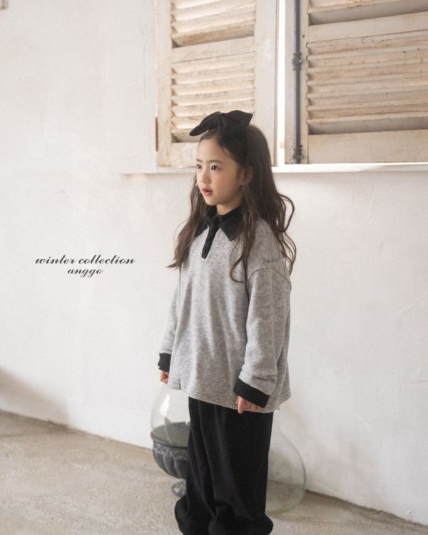 翻領開釦衛衣｜2COLORS 