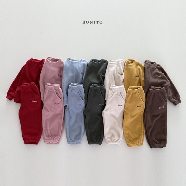 絨毛舒適套裝(上衣+褲子)｜7COLORS 