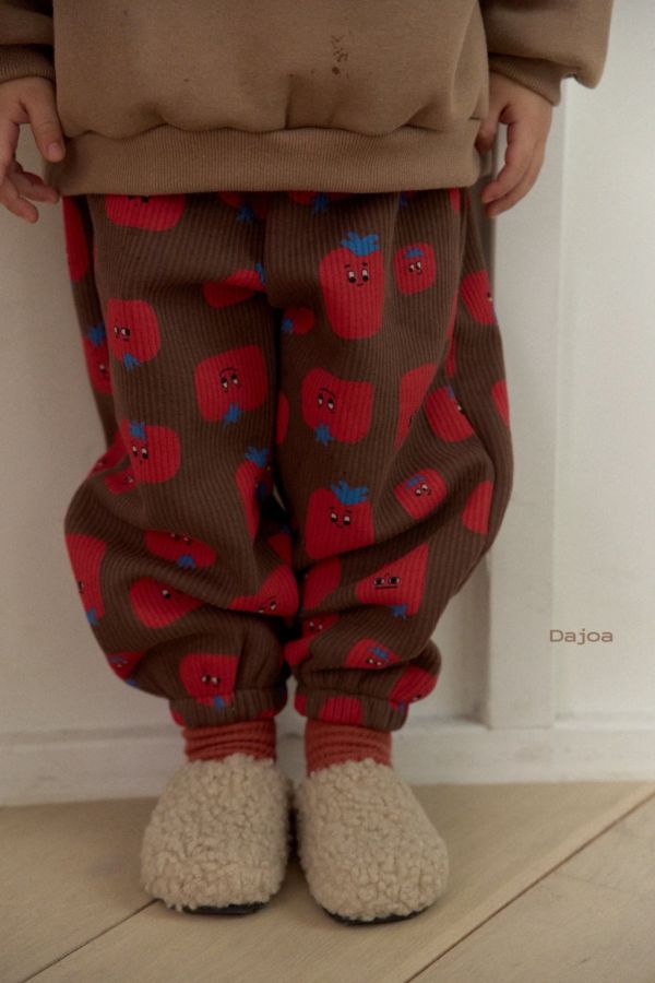 立體Tomato套裝(上衣+褲子)｜2COLORS 