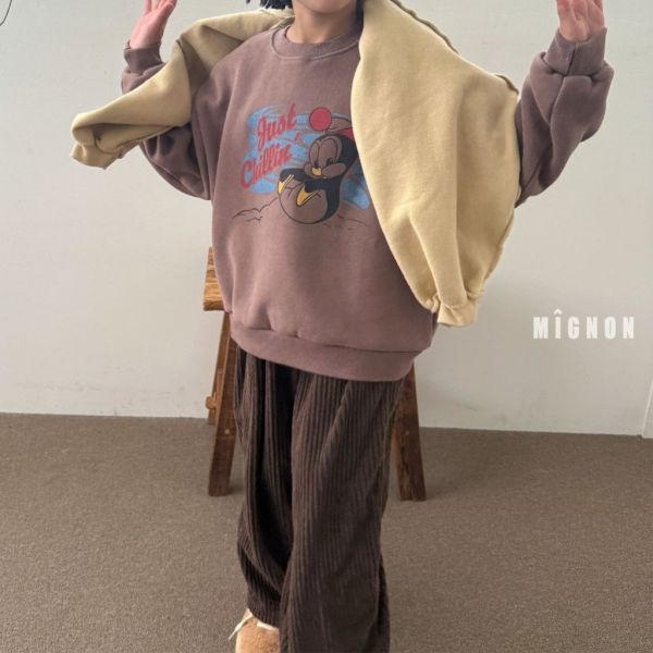 企鵝休閒衛衣｜2COLORS 