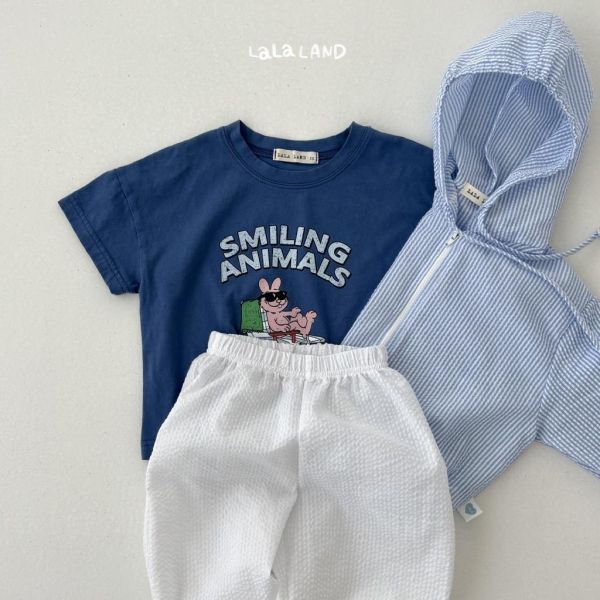 LALALAND｜輕薄夏日縮口褲 