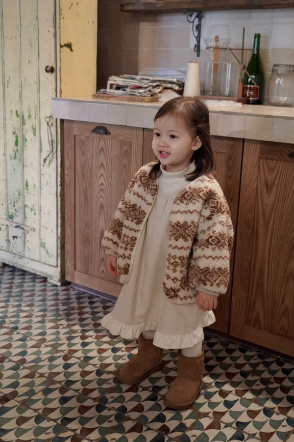 燈芯絨蕾絲背心裙｜2COLORS 