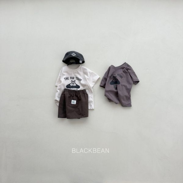 TEDDY短TEE｜2COLORS 