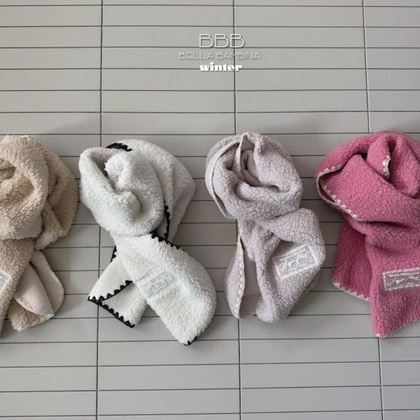 羊咩咩柔軟圍巾｜4COLORS 