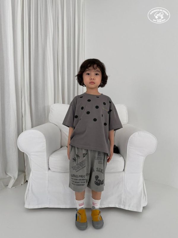 GOU｜品牌塗鴉短褲 