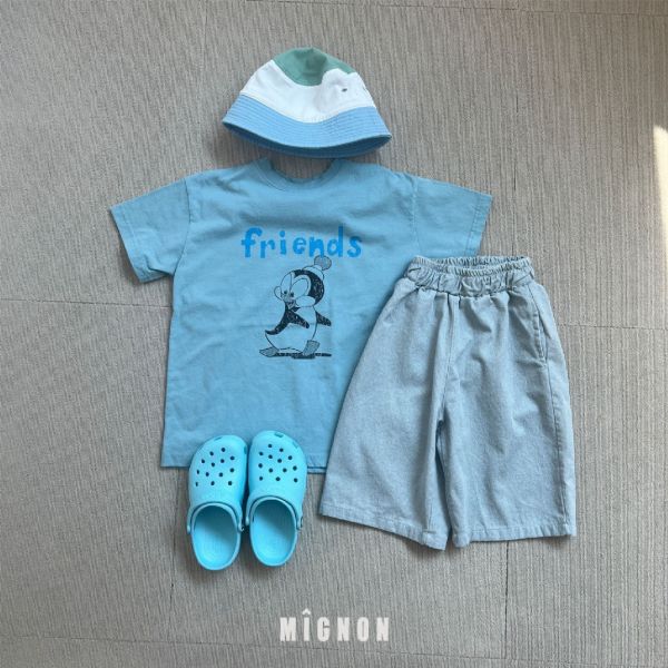 friends企鵝短TEE｜2COLORS 